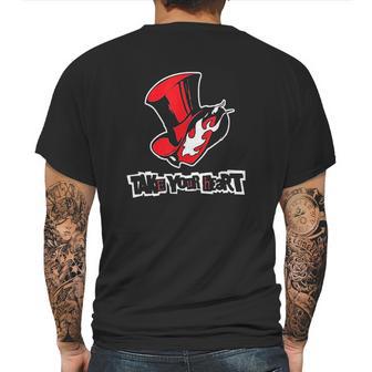 Take Your Heart Persona 5 Mens Back Print T-shirt | Favorety DE