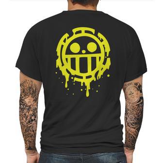 Heart Pirates Trafalgar Law One Piece Mens Back Print T-shirt | Favorety UK