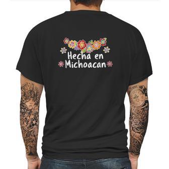 Hecho En Michoacan Viva Mexico Mens Back Print T-shirt | Favorety CA