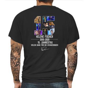 Helene Fischer Vielen Dank Für Die Erinnerungen Mens Back Print T-shirt | Favorety UK