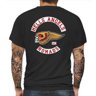 Hells Angels Nomads T Shirt Mens Back Print T-shirt | Favorety DE