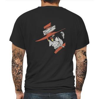 Hellsing Alucard Face T-Shirt Mens Back Print T-shirt | Favorety