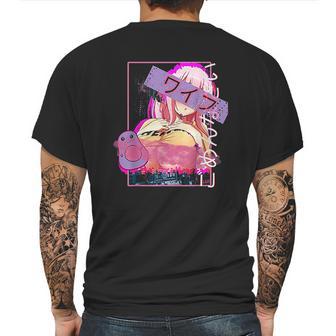 Hentai Vaporwave Concept Design Lewd Japanese Oppai Girl Mens Back Print T-shirt | Favorety CA