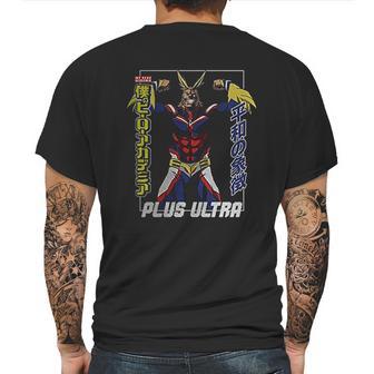 My Hero Academia All Might Shirt Plus Ultra My Hero Academia Mens Back Print T-shirt | Favorety DE