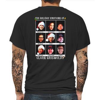 The Holiday Emotions Of Clark Griswold Mens Back Print T-shirt | Favorety CA