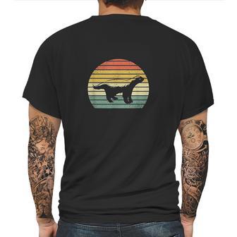 Honey Badger Retro Vintage Mens Back Print T-shirt | Favorety DE