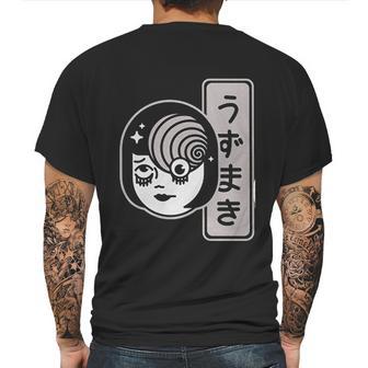 Horror Junji Ito Spiral Face Mens Back Print T-shirt | Favorety