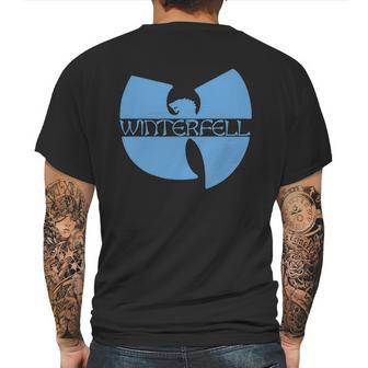 House Stark Winterfell Wu Tang Mens Back Print T-shirt | Favorety CA