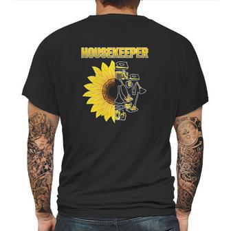 Housekeeper Future Housekeeping Househelp Service Mens Back Print T-shirt | Favorety