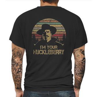 Im Your Huckleberry Funny Vintage Mens Back Print T-shirt | Favorety CA