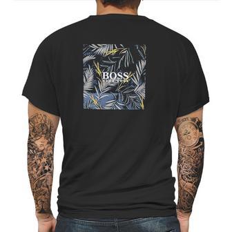 Hugo Boss Tree Art Mens Back Print T-shirt | Favorety