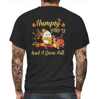 Humpty Dumpty Had A Great Fall Cute Mens Back Print T-shirt | Favorety DE