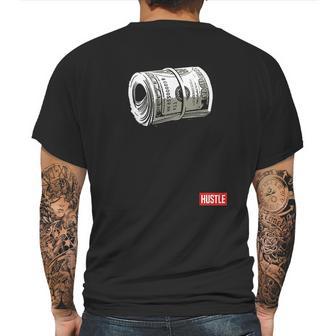 Hustle Hundred Dollar Bill Mo Money By Zany Brainy Mens Back Print T-shirt | Favorety DE