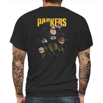 The Incredibles Green Bay Packers Mens Back Print T-shirt | Favorety UK