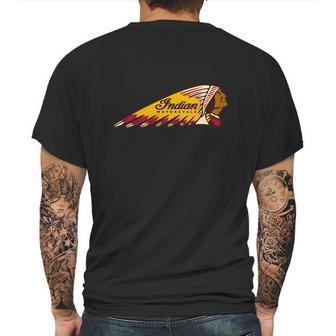 Indian Motorcycles Mens Back Print T-shirt | Favorety CA