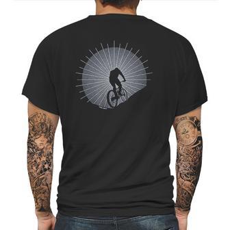 Indigo Legend Mountain Bike Mens Back Print T-shirt | Favorety DE