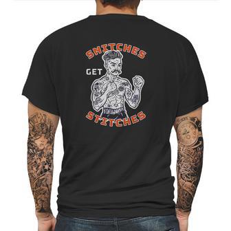 Inmate With Tattoo Mens Back Print T-shirt | Favorety DE