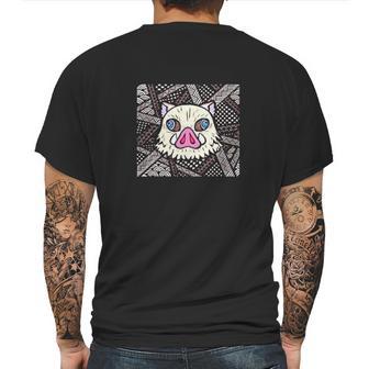 Inosuke Hashibira Demon Slayer Mens Back Print T-shirt | Favorety DE