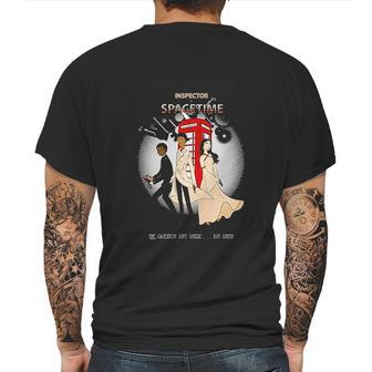 Inspector Spacetime Mens Back Print T-shirt | Favorety AU