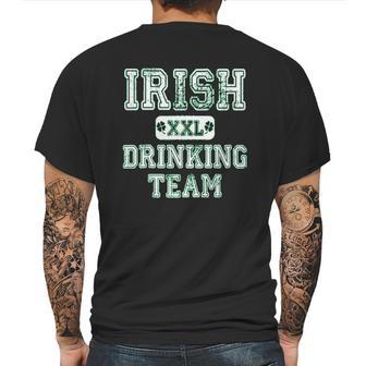 Irish Xxl Drinking Team Mens Back Print T-shirt | Favorety