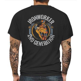 Ironworker 2Nd Generation Union Nonunion Ironworker Gifts Mens Back Print T-shirt | Favorety AU