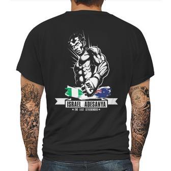 Israel Adesanya The Last Stylebender Mens Back Print T-shirt | Favorety AU