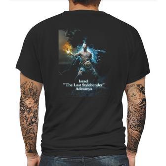 Israel Adesanya The Last Stylebender Official Ufc Avatar Mens Back Print T-shirt | Favorety