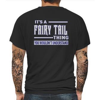 Its A Fairy Tail Thing Youth Mens Back Print T-shirt | Favorety