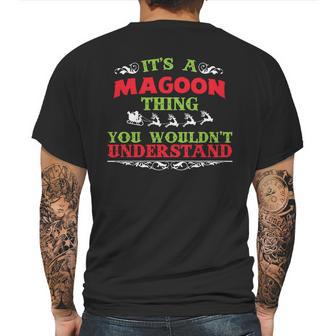 Its A Magoon Thing You Wouldnt Understand Mens Back Print T-shirt | Favorety UK