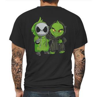 Jack & The Grinch Mens Back Print T-shirt | Favorety UK