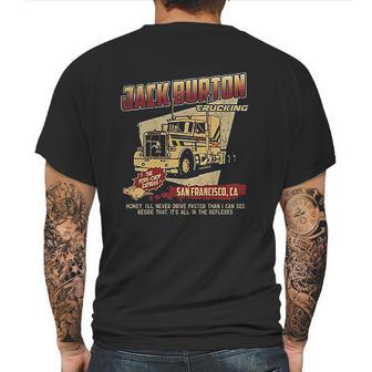 Jack Burton Trucking San Francisco Car Vintage Mens Back Print T-shirt | Favorety CA