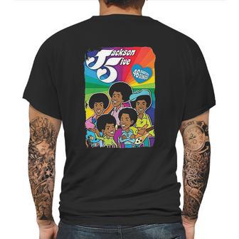 The Jackson 5 Cartoon Mens Back Print T-shirt | Favorety