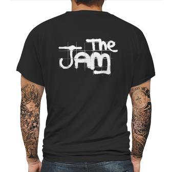 The Jam Official White Graffiti Spray Logo Mens Back Print T-shirt | Favorety AU