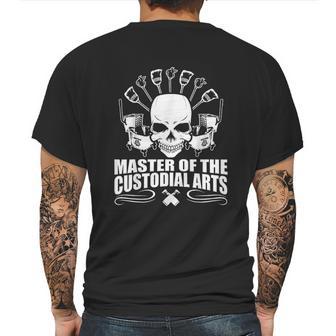 Janitors Masters Of The Custodial Arts Mens Back Print T-shirt | Favorety DE