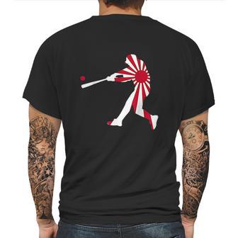 Japan Baseball Jpn Batter Classic Batter Nippon Flag Jersey Mens Back Print T-shirt | Favorety UK