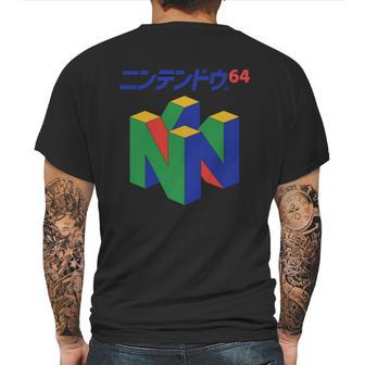 Japanese Nintendo 64 Shirt Mens Back Print T-shirt | Favorety DE