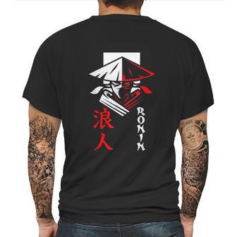 Japanese Ronin Samurai Warrior Bushido Gift Mens Back Print T-shirt | Favorety AU