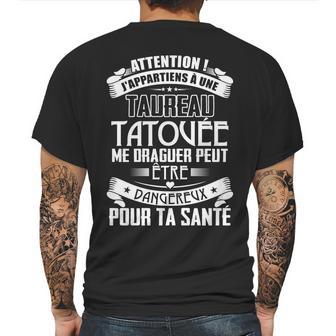 Jappartiens À Une Taureau Tatouee Mens Back Print T-shirt | Favorety AU