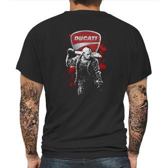 Jason Ducati Mens Back Print T-shirt | Favorety UK