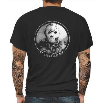 Jason Voorhees No Lives Matter Mens Back Print T-shirt | Favorety DE