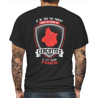 Je Viens De Cercottes Mens Back Print T-shirt | Favorety CA