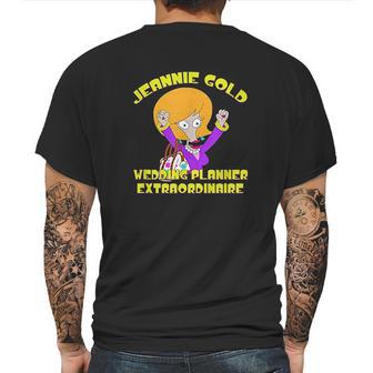 Jeannie Gold Mens Back Print T-shirt | Favorety AU