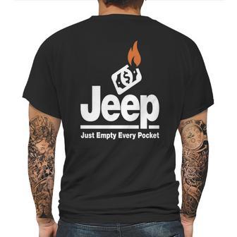 Jeep - Just Empty Every Pocket 1 Mens Back Print T-shirt | Favorety DE