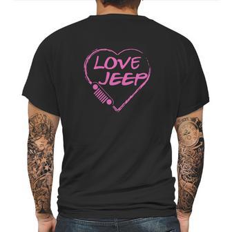 Jeep Lover Mens Back Print T-shirt | Favorety AU