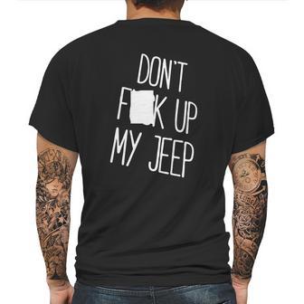 Jeep Mug Jeep Mens Back Print T-shirt | Favorety