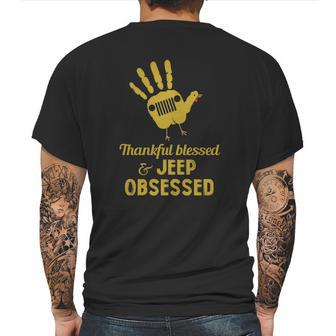 Jeep Obsessed Jeep Shirt Mens Back Print T-shirt | Favorety AU