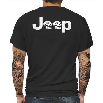 Jeep Skull Mens Back Print T-shirt | Favorety AU