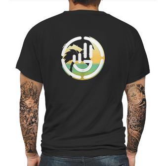 Jeep Wave Peace Sign Tropical Summertime Mens Back Print T-shirt | Favorety