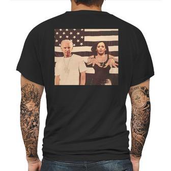 Joe Biden And Kamala Harris Make Shup Outkast Stankonia America Flag Shirt Mf Mens Back Print T-shirt | Favorety DE