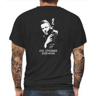 Joe Strummer Tribute Mens Back Print T-shirt | Favorety